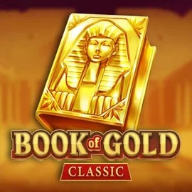 Book of Gold Classic slot logo by Playson at Crazebets CasinoBook of Gold Classic