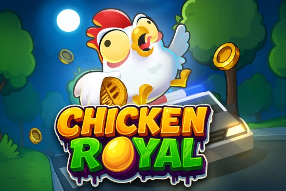 Play the Chicken Royal slot by InOut on Crazebets Casino