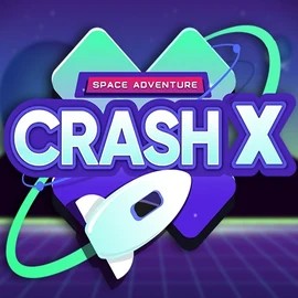 Crash X logo by Turbo Games at Crazebets Casino